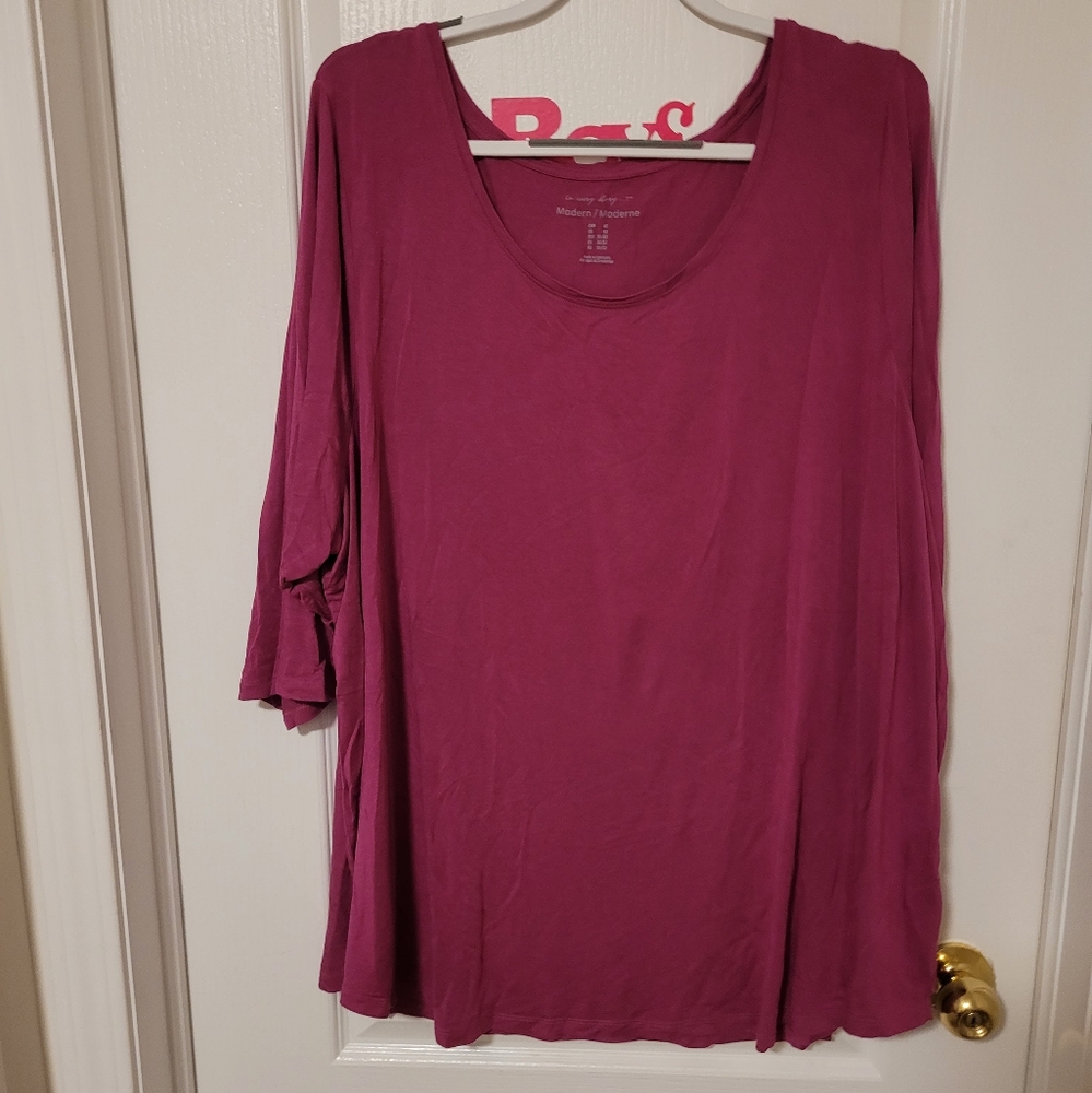 (4X) Magenta Shirt